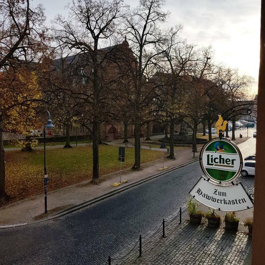 Appartement Am Schloss Gießen Esterno foto